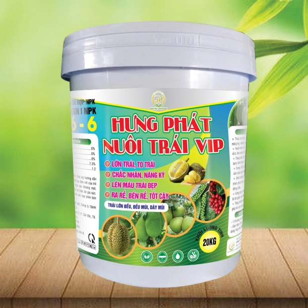 Phân bón Hưng Phát nuôi trái VIP